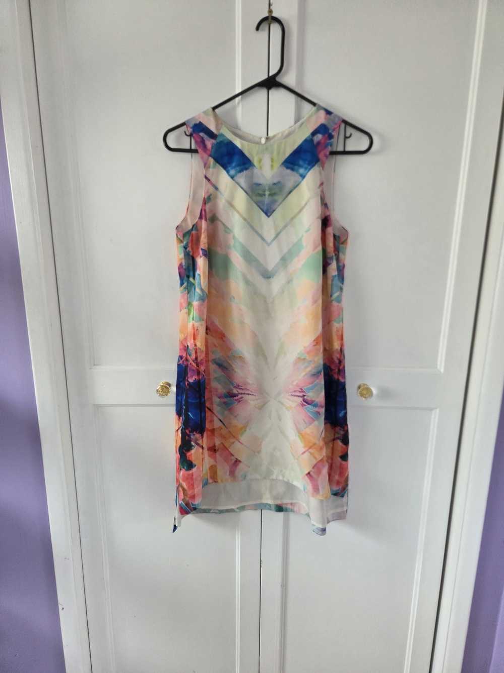 Finders Keepers Kaleidoscope Print Mini Dress Women's Small